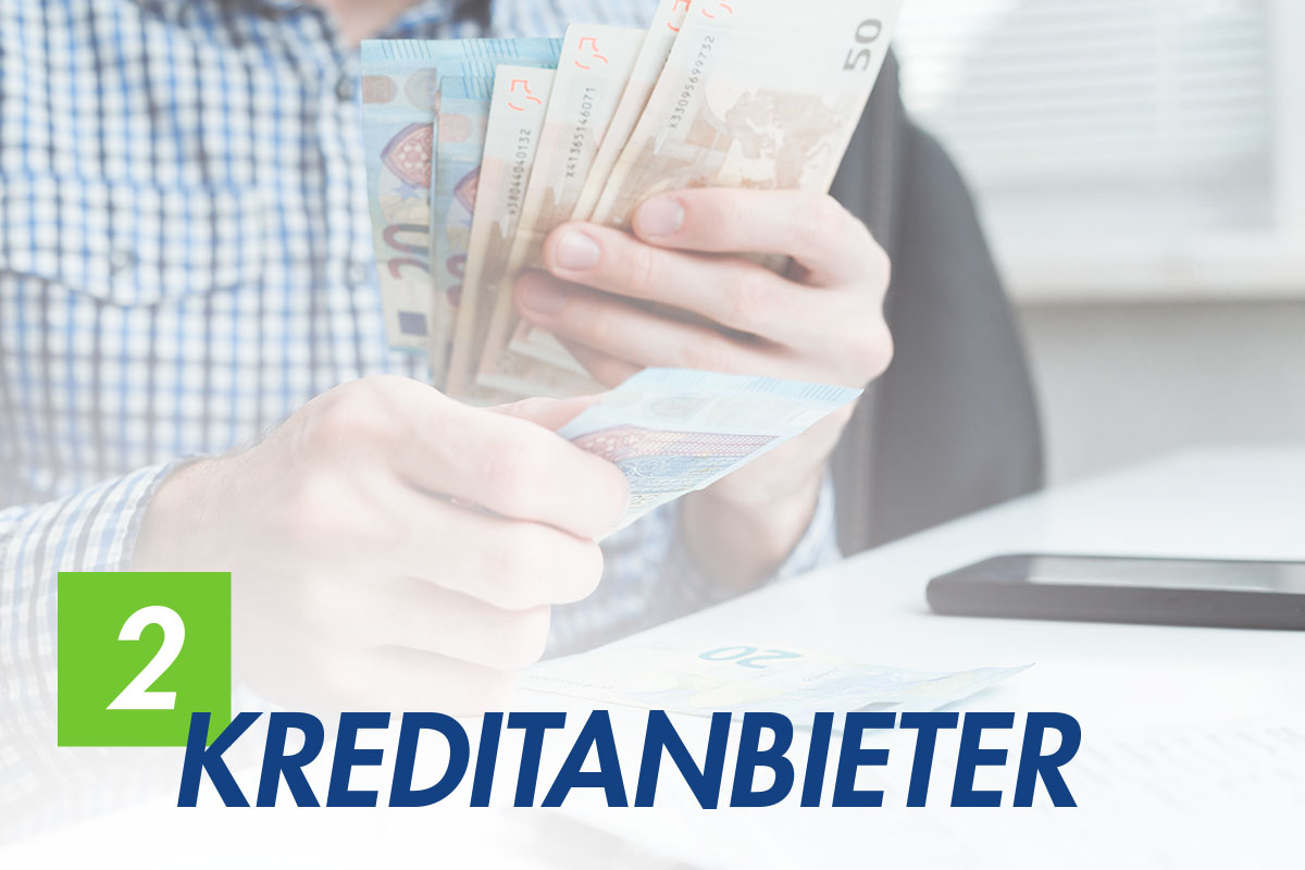 Beim Kreditanbieter Geld leihen
